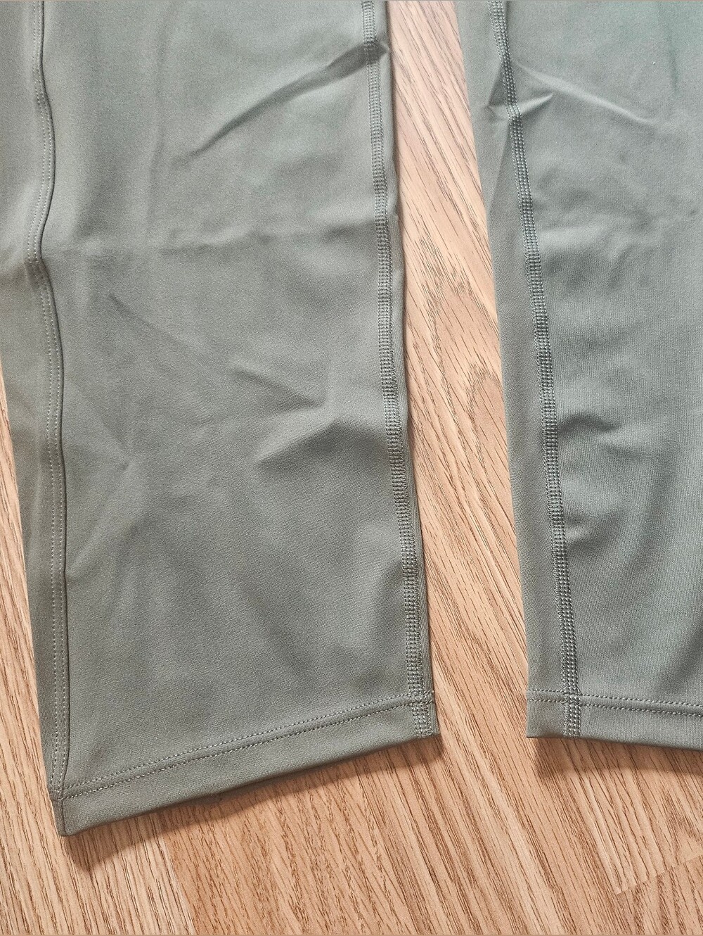 Women Active Pant Olive Polyester Sport Running Yoga Pant Athletic Size XL New - Picture 13 of 13